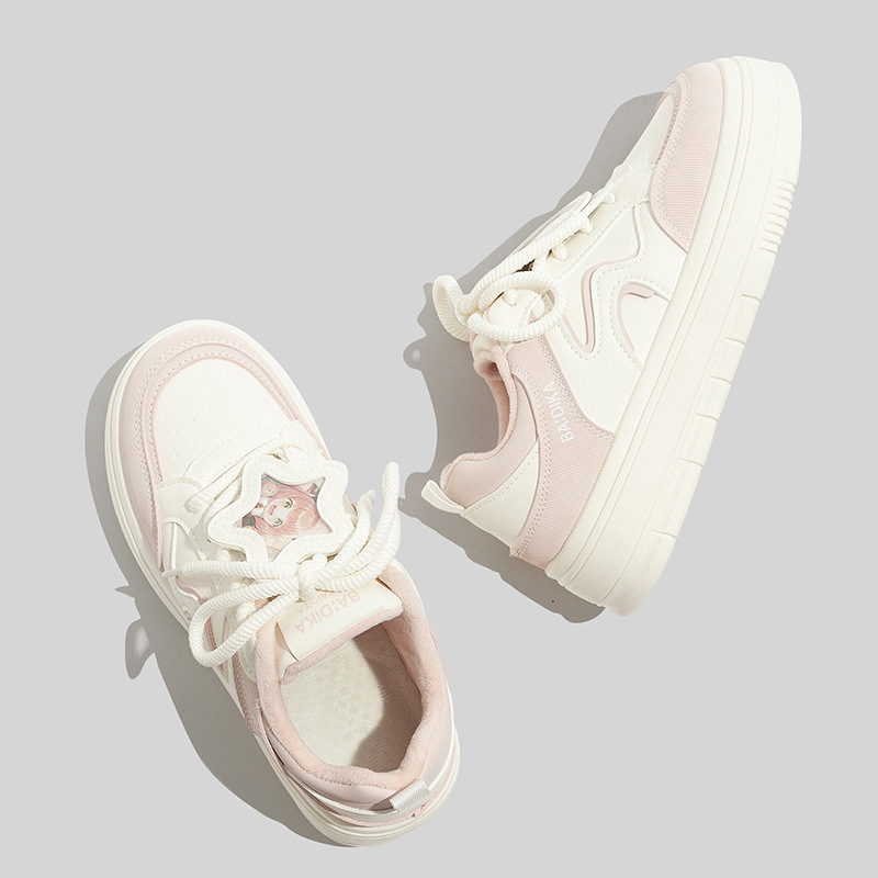 Cartoon Design Fashionable Versatile Velvet Casual Board Shoes