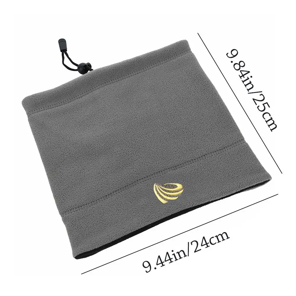 Neck Gaiter Fleece Winter Male Bandana Neck Warmer Windproof Tube Scarves for Face Soft Women Half Mask Snowboard smile