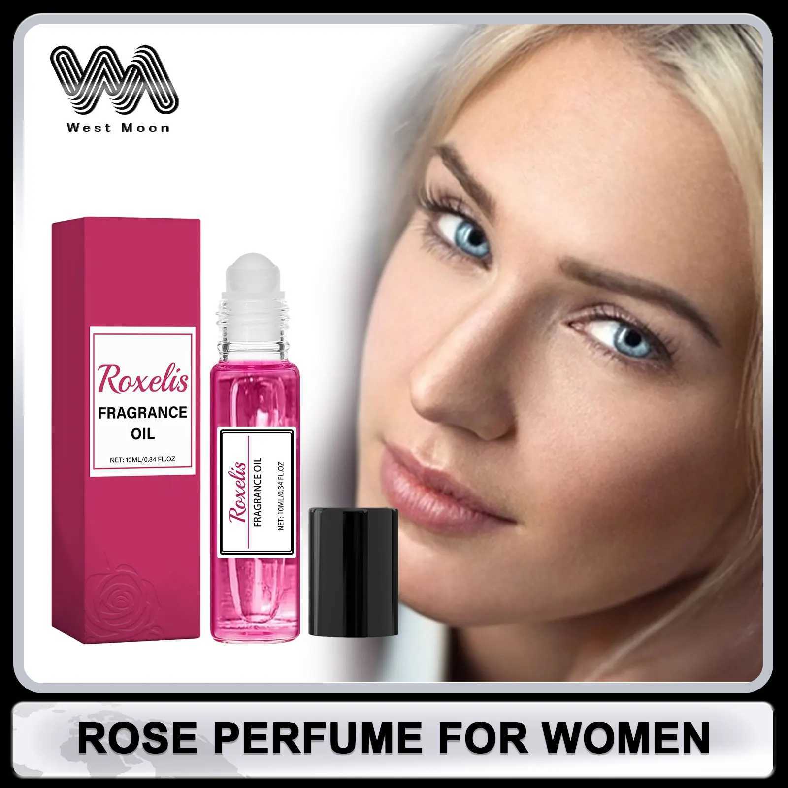 Rose perfume plant scent lamp perfume body spray self-confidence enhance dating attract men portable perfume cylinderW241102