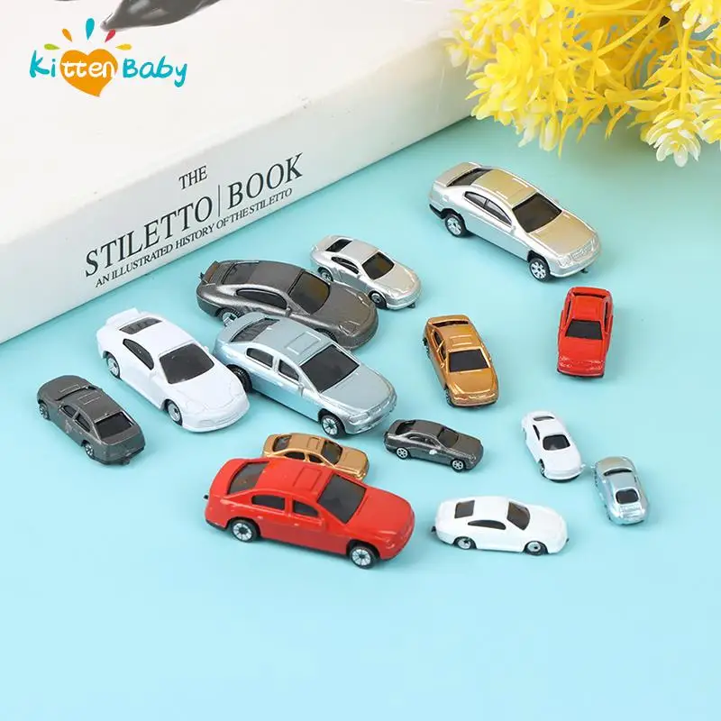 Hot!1:100-200 Dollhouse Miniature Car Truck Container Large Vehicle Model Car Toy Kids Bauble Doll