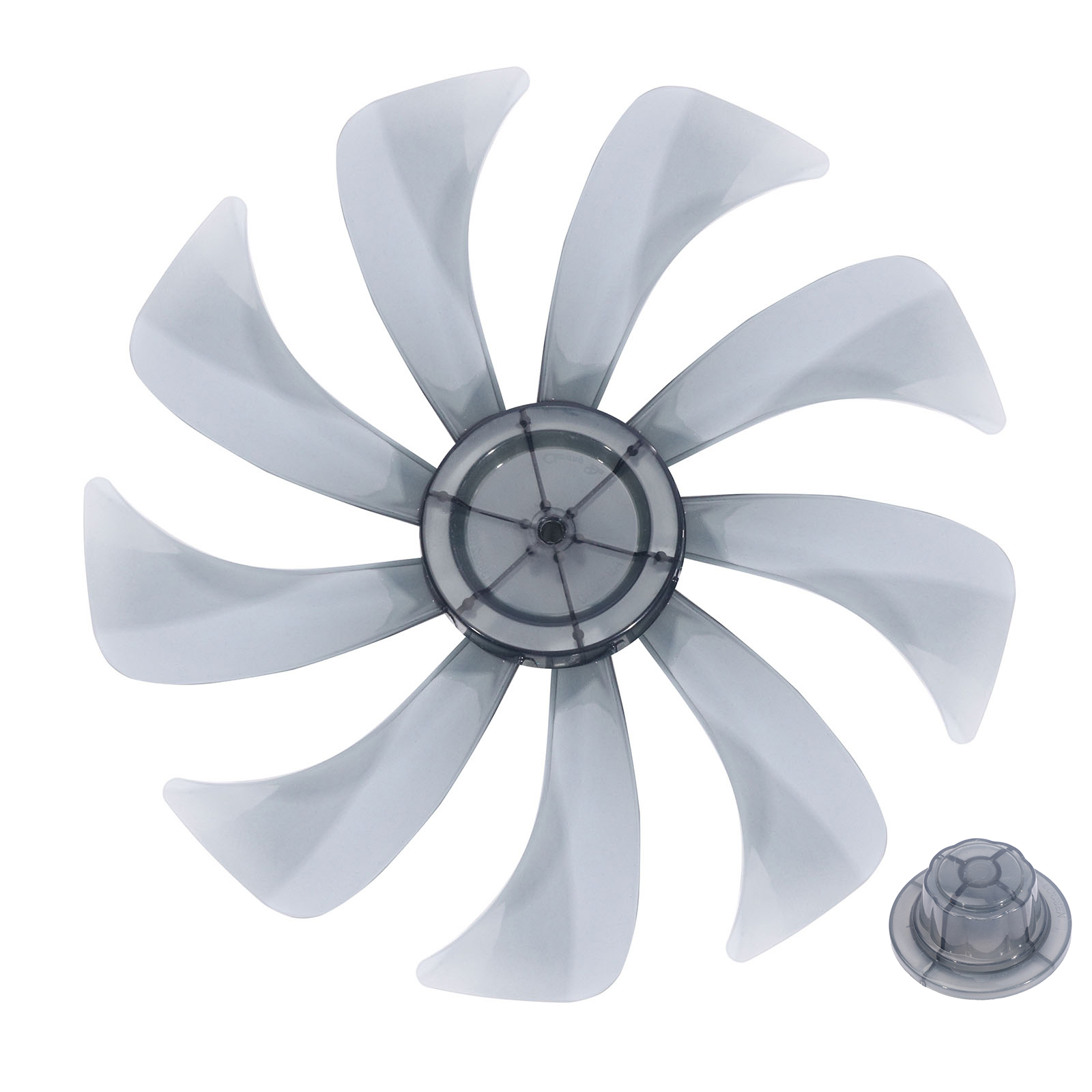 Thicken Plastic Fan Blades Household Plastic Fan Blade 5/9 Leaves for Standing Pedestal Fan Table Fanner General Accessories