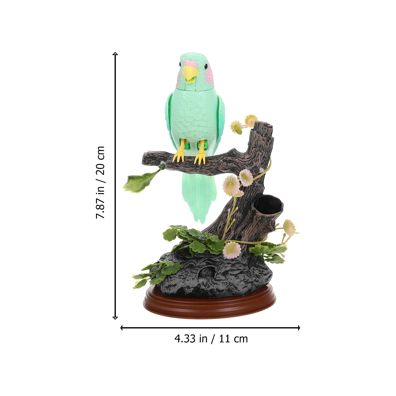 2025 new Parrotbird Talking Recording Electronic Animal Repeating Electric Speaking Birds Record Pet Repeat Sound Control Voice