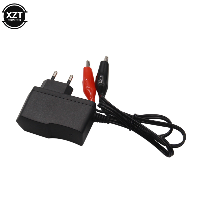 Car Motorcycle Lead Acid Sealed Batteries to 6 V Volt 1000ma Automatic 6V 1A Charger for Baby Buggy Children Toy Car EU/US