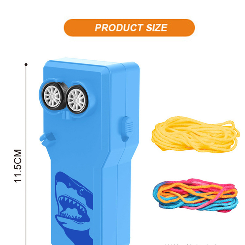 Launcher Propeller String Rope Push Thruster Controller Cord Shooter Cool Kid Dwe74 Gift Props Handheld Electric Toys