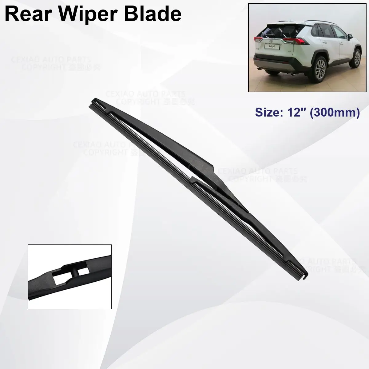 For TOYOTA RAV4 XA50 2019 2025 - new 2021 Car Front Rear Wiper Blades Soft Rubber Windscreen Wipers Auto Windshield 26"+16"+12" 2019 20