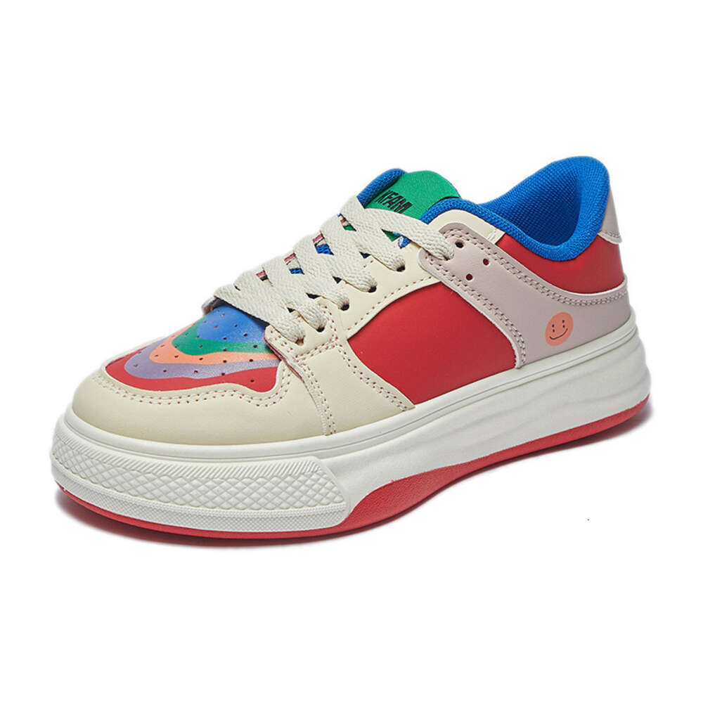 Ddmysports Student Korean Version Of Little White Women S Fashion Spring New Breathable Thick Sole Matsuke Board Shoes For Leisure OUTDOOR