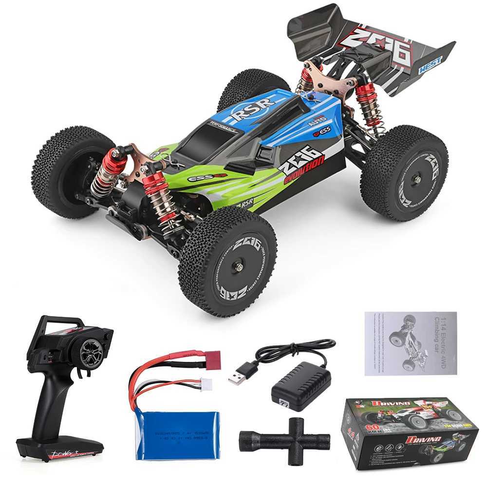 Rc Crawler Wltoys XKS 144001 Car 60Km/H High-Speed radio control car 1/14 2.4Ghz RC Four-Wheel Drive Racing Off-Road Drift Vehicle RTR