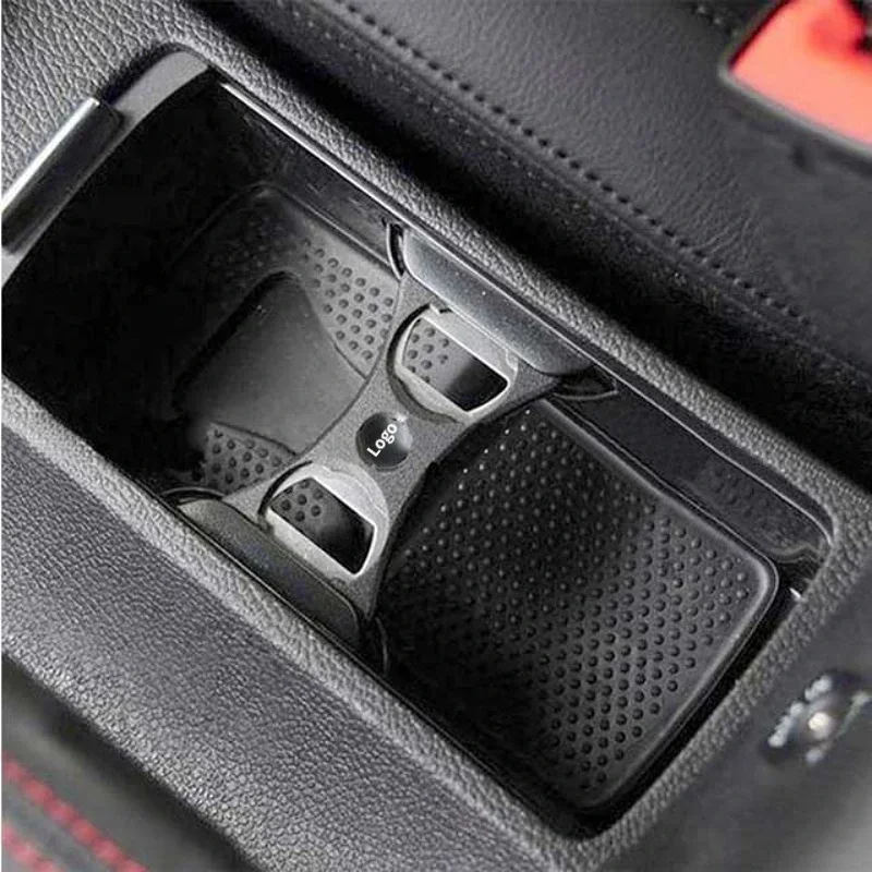 1Pcs Car Buckle Clip Style Bottle Opener 2025 Cup Divider For VW Golf 5/6 GTI R32 Jetta Scirocco Car new Interior Accessories