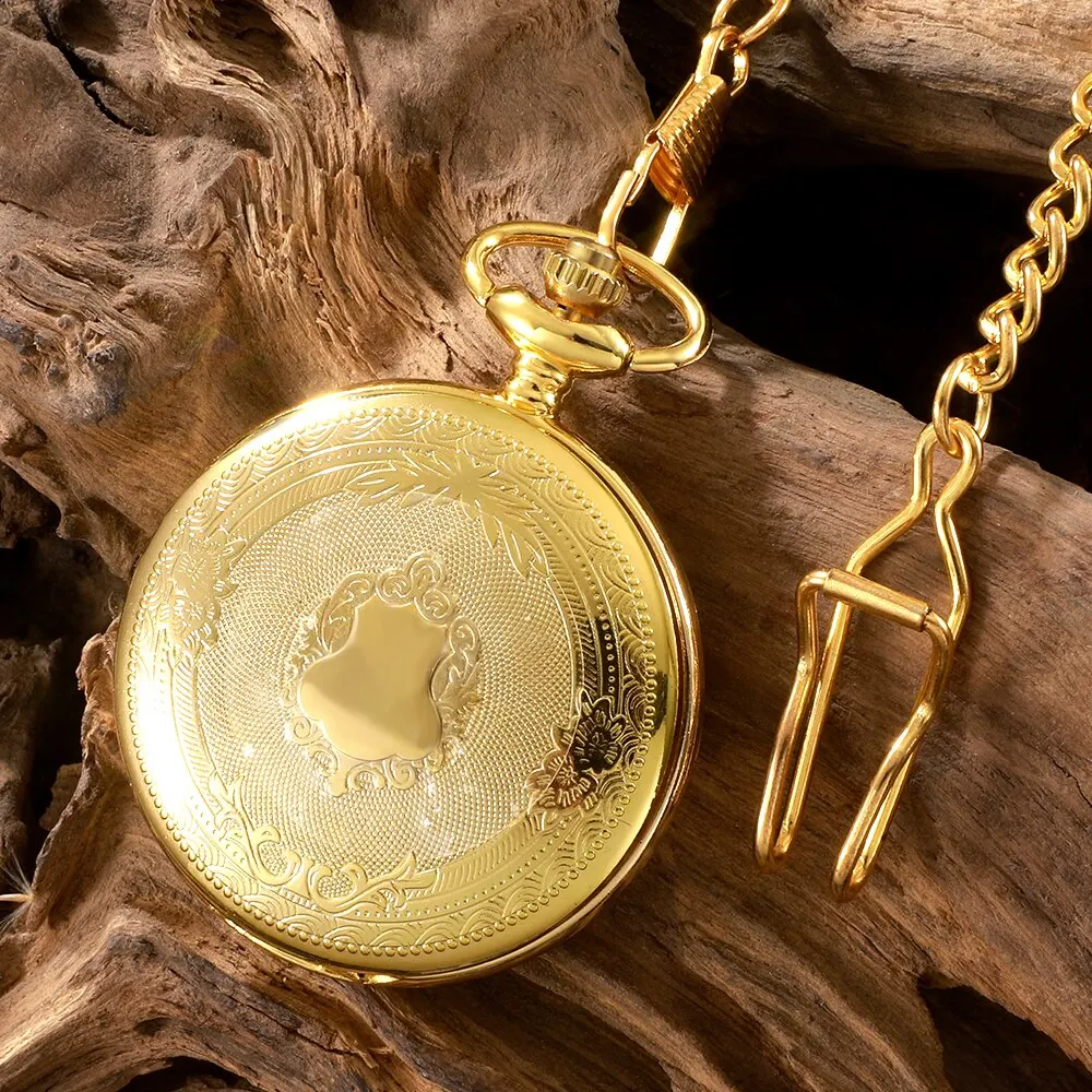 Antique Steampunk Vintage Roman Numerals Quartz Pocket 2025 Watch Multicolor Case Necklace Pendant Clock Chain new Mens Women