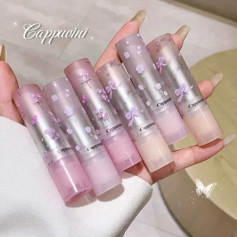 Red heart grapefruit lipstick gloss peach jelly lipstick gloss lasting moisturizing lipstick easy coloring waterproof lipstick W241101