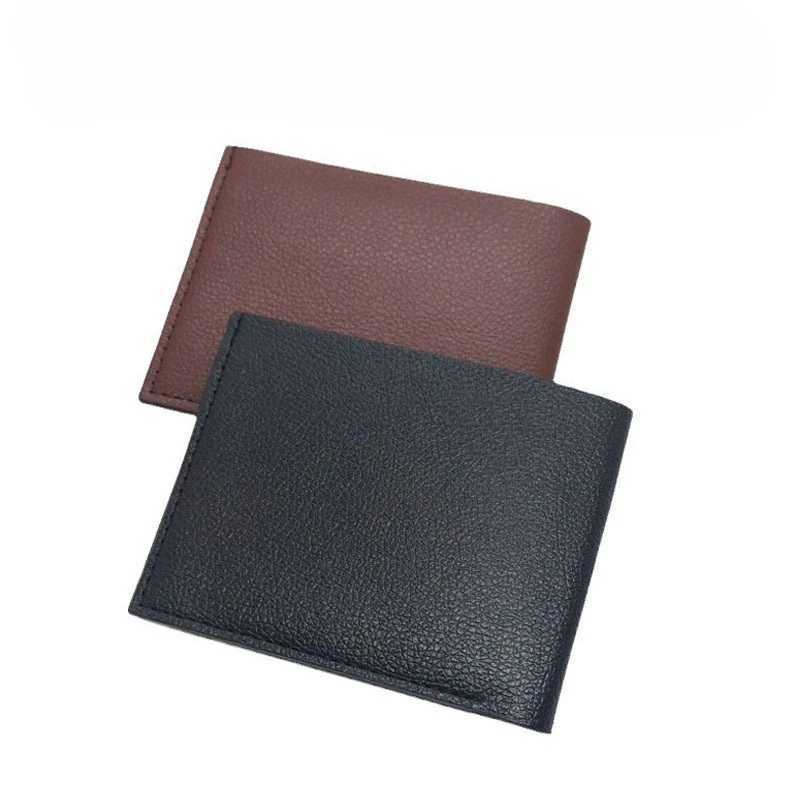 New Style Mini Thin Men Wallet Card Holder MenS Purse Coin Pouch Id Card Holder Short Canvas Card Holder Wallet Cartera HombreXJ241111