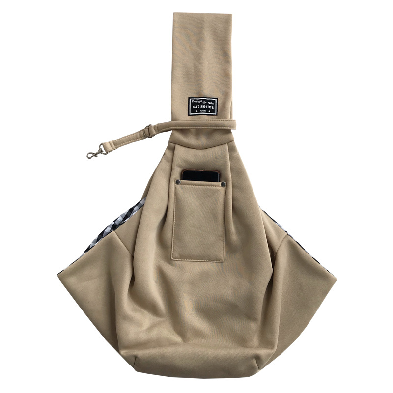 Luxury outdoor portable small pet dog sling carrier for dogs and cats