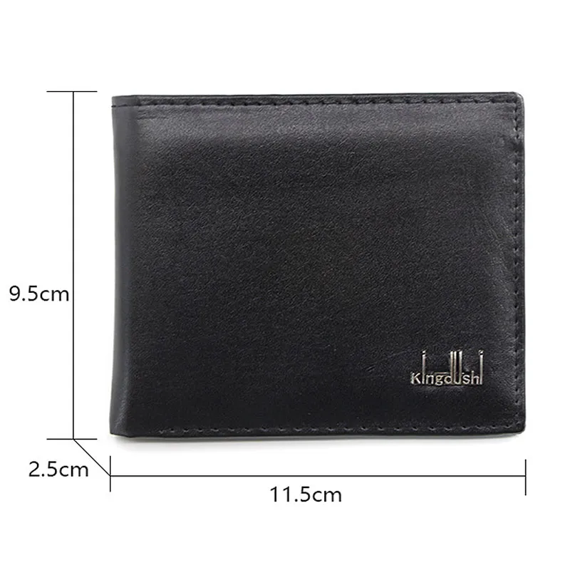New Short Men Wallets Name Engraving Card Holder Small Male Purses Zipper 2025 Top new Quality PU Leather Simple Money Clips Men's Wallet