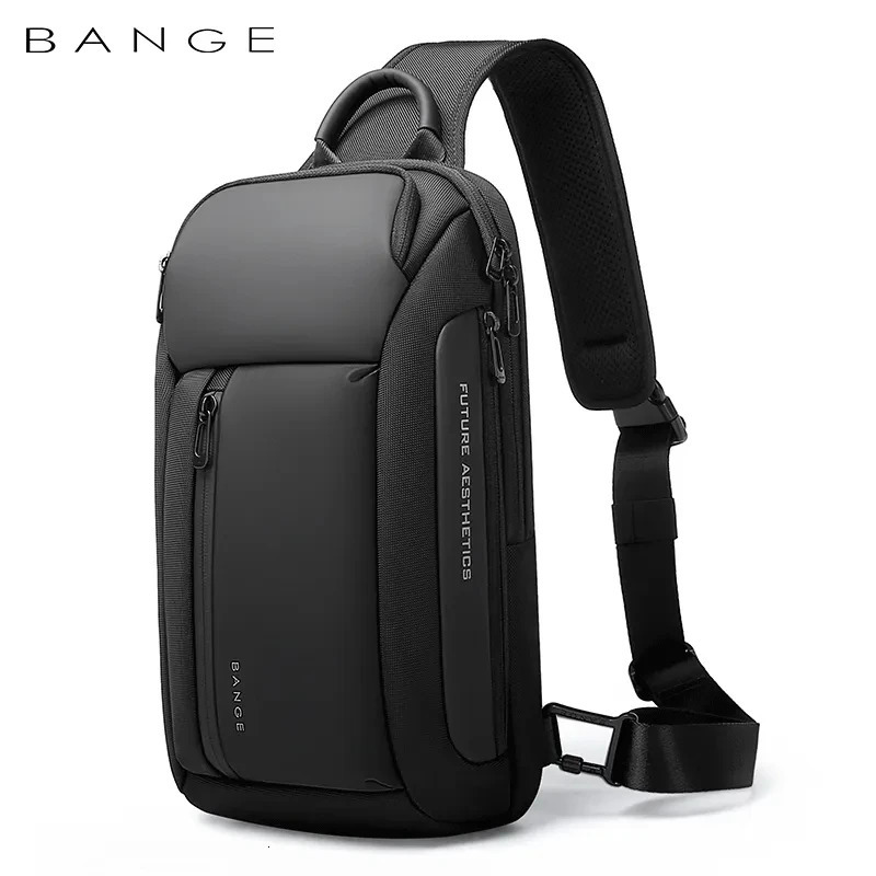 BANGE Oxford Trendy Waterproof Chest Bag Six Trend Colors Fashion Items Large Capacity Memory for Both Men and Women 241029