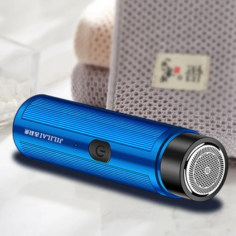 Mini Electric Shaver Men's Razor Automatic Beard Trimmer Rechargeable Shaving Machine USB Charging Portable Washable Epilator