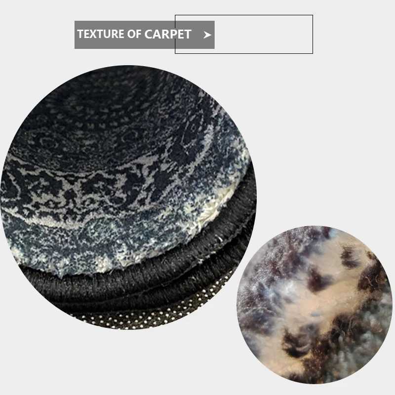 Printed Floor Mat Furnishings Cashmere Living Room Area Rugs Bedroom Bedside Bay Window Carpet Halloween Christmas GiftXJ241101