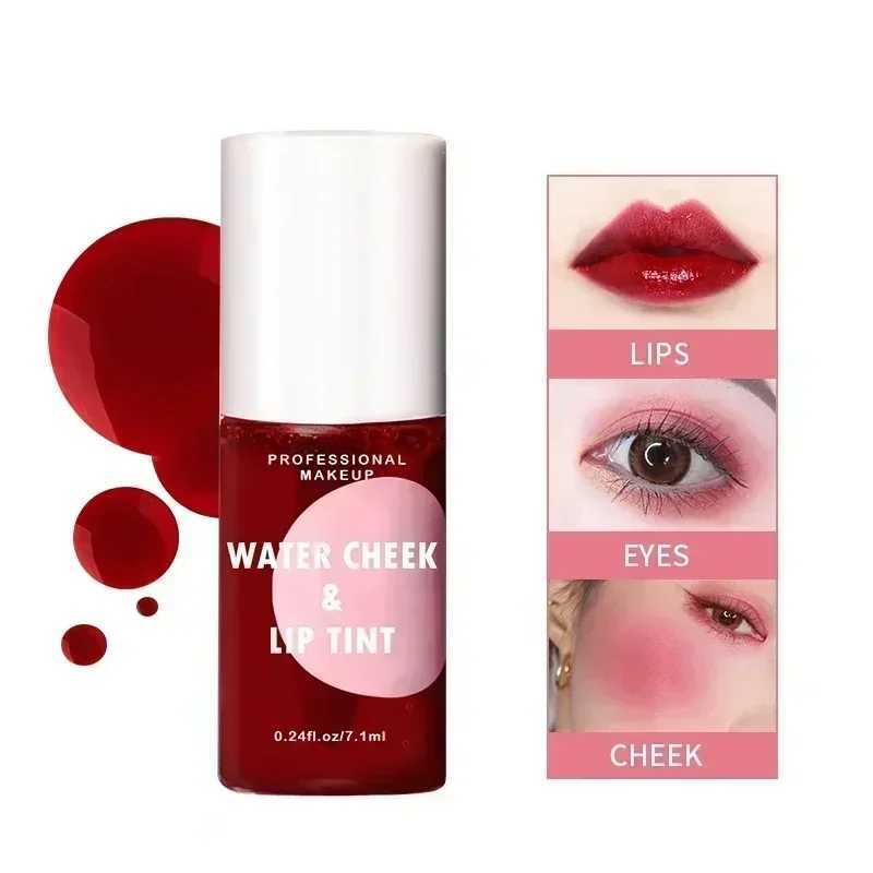 Full color lipstick matte mirror lipstick waterproof lipstick non stick cup long-lasting cheek eye lip color cosmetics W241101
