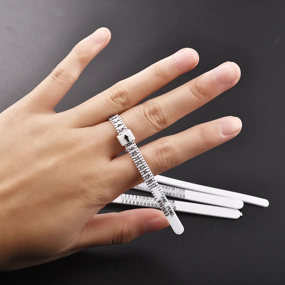 Ring Size Measure UK USA British American European Standard Measurement Tools For Jewelry Tools Measuring Finger Size