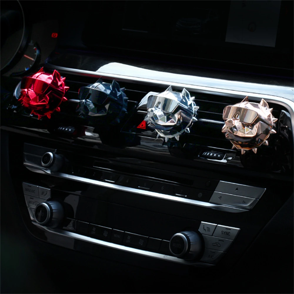 Vehicle Air Freshener Bulldog Fragrance Perfume 2025 new Car Scent Diffuser Car Fragrance Bulldog Air Fresheners