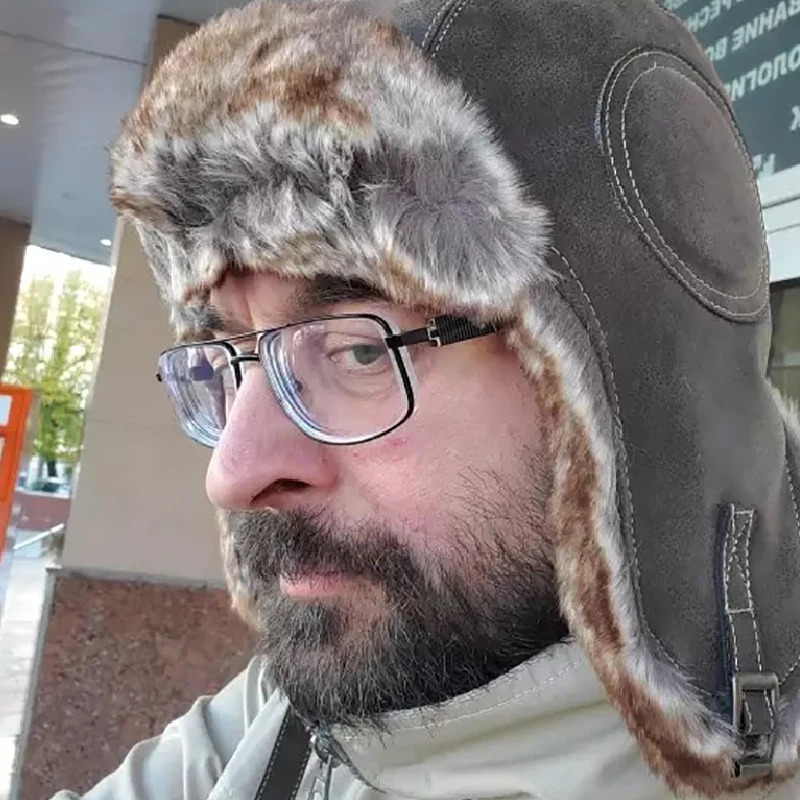 Earflap Ushanka warm fur hat army helmet bomber mens trap pilot womens clothing hat with Soviet goggles 241031