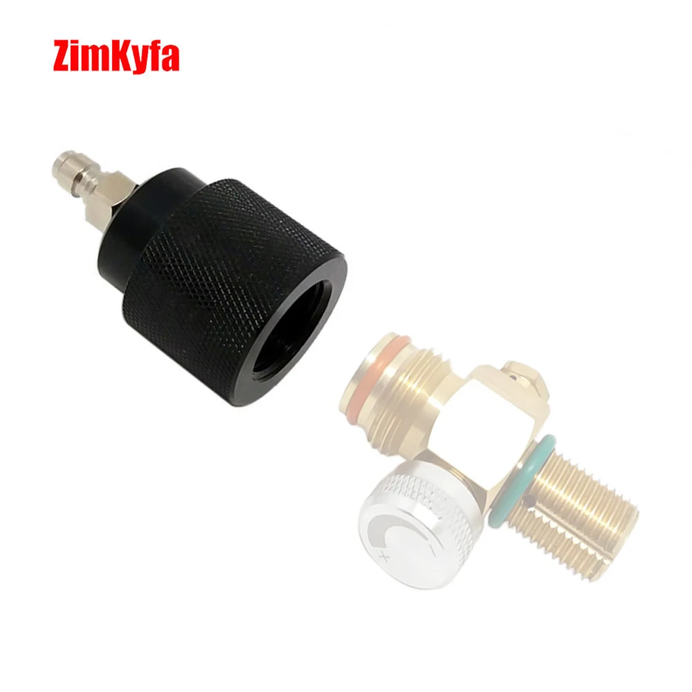 Adapter For G1/2-14 Threads HPA CO2 Regulator W/ 8mm Quick Disconnect Male Or Female Output