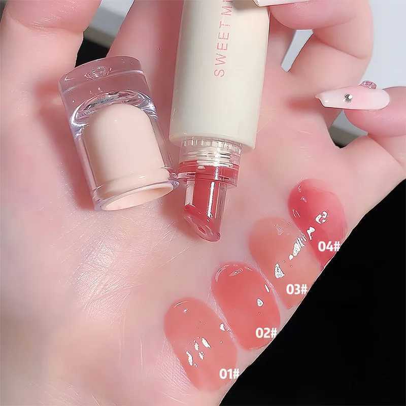 6 color mirror dye lip color moisturizer liquid lipstick waterproof durable makeup lip glue red lip color Korean cosmetics W241101
