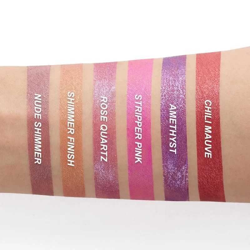 12 color waterproof metallic gloss lip gloss matte liquid lipstick shimmer lip gloss lasting lip gloss cosmetics W241101