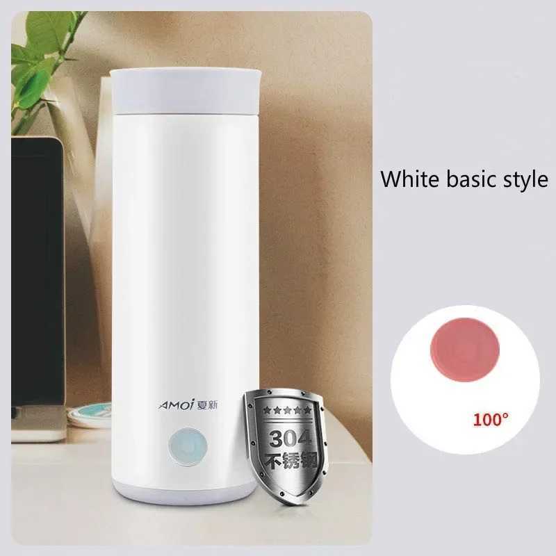 220V Electric Water Bottle Small Portable Water Bottle Travel Heating Intelligent Insulation Artificial Intelligence Mini Health Cup Y241102