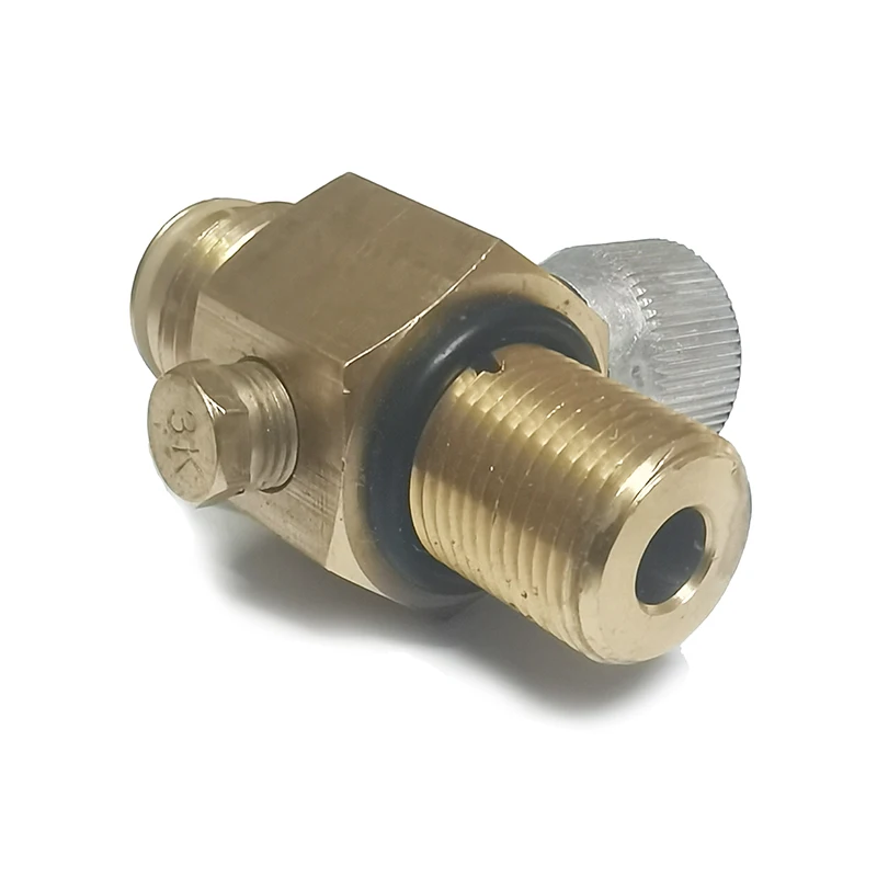 2025 Cylinder Compressed new Air Tank CO2 Bottle Cylinder 1/4 Turn On/Off Vae Din Copper 5/8"-18UNF or M18*1.5