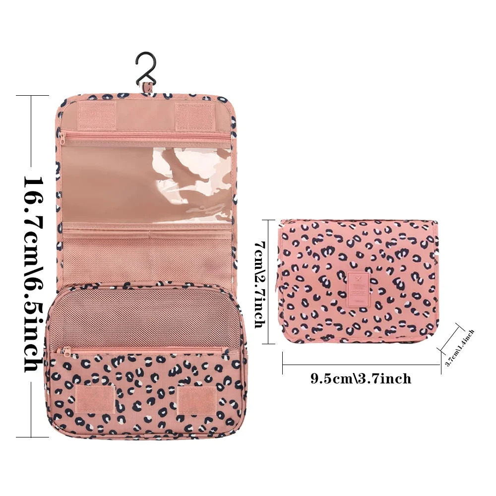 Hook Makeup Bag Womens Bag Outdoor Cosmetics Toilet Beauty Washing Bag Womens Waterproof Makeup Bag Organizer Handbag 241031
