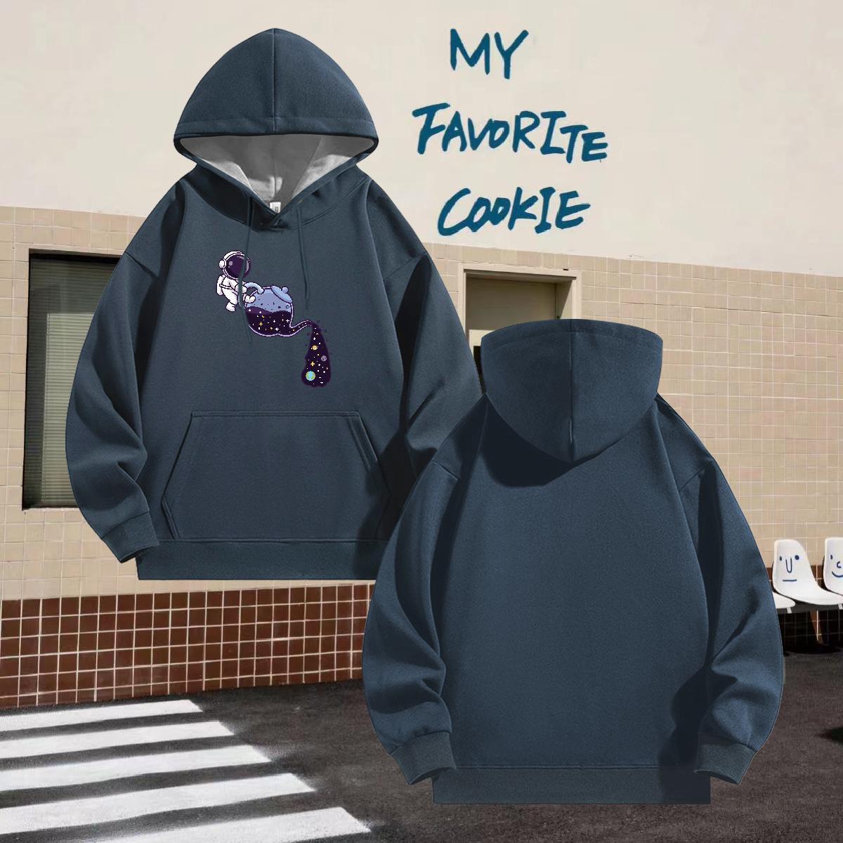 Fashion Designer Hooded Sweatshirt Autumn Winter Casual Comfortable Men Tops Hoodie Breathable Hooded Collar Custom Print Plus Size Clothes Hoodie Thi