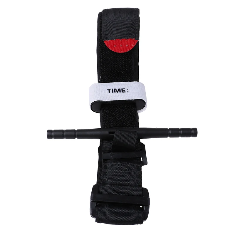 First aid bleed quick stop blood control Stanch tourniquet life trauma strap save medic rescue Aluminum Handle