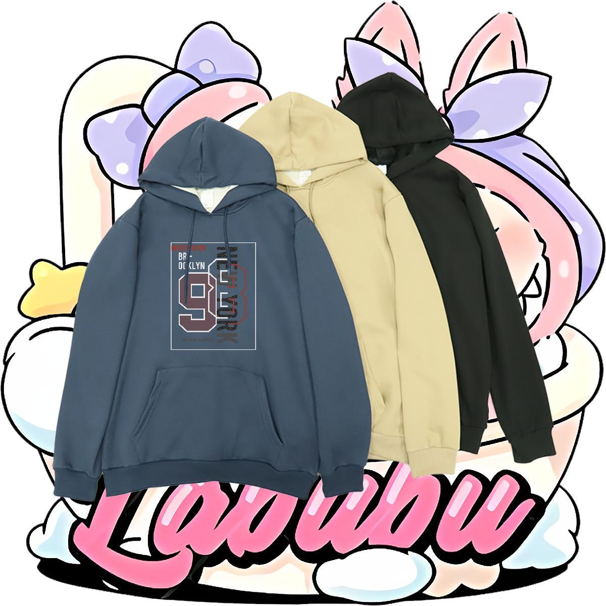 New Arrival Women's Hoodie Long Sleeve Soft Female Hoodie for Man Woman Custom Printing Tops Hoodie Velvet Thick Y2K