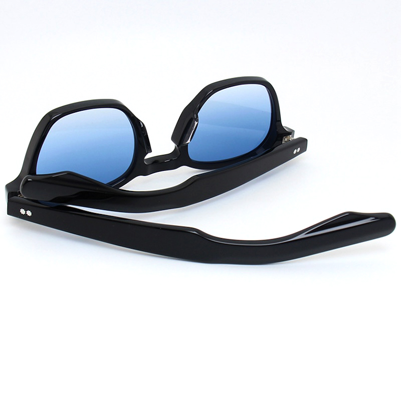 ZEPHIRIN 47-26 Acetate Sunglasses Designer Handmade TOP Quality High Round Glasses Thick Retro Vintage Steampunk for Men Women Optical Handcrafted in 