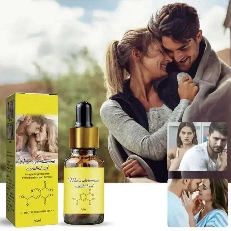 Mens womens long-term natural foaming body perfume pheromone essential oil 10mlW241102