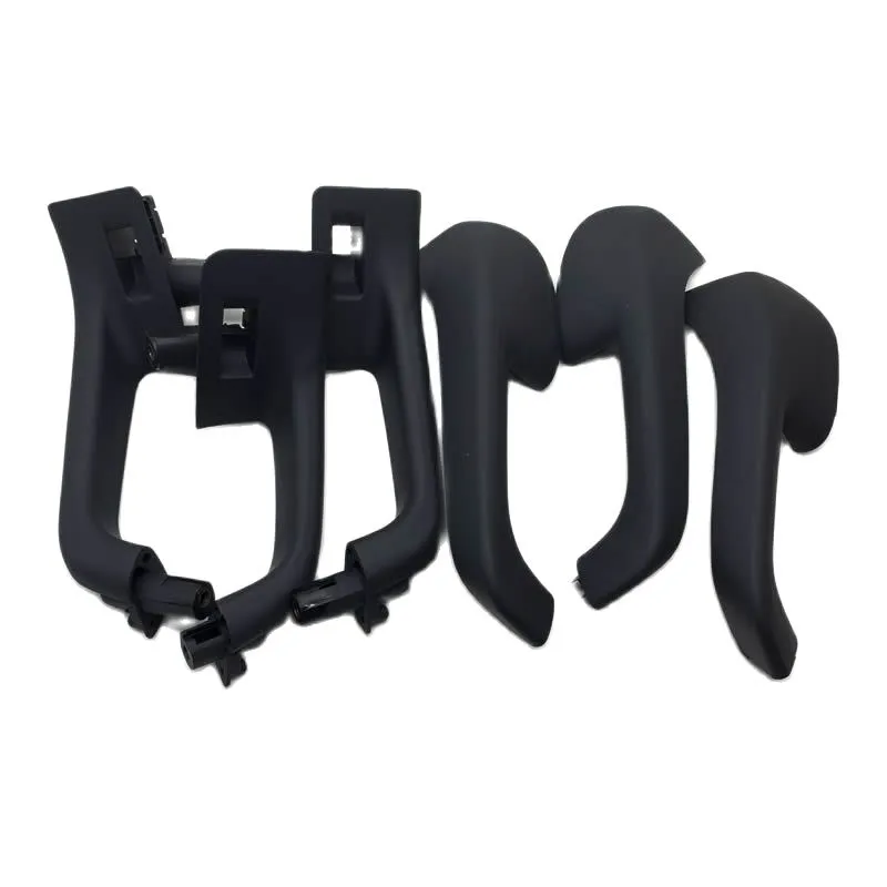 Black Color Interior Door Handle Grab Cover Set For VW Golf 5 GTi MK5 Jetta MK5