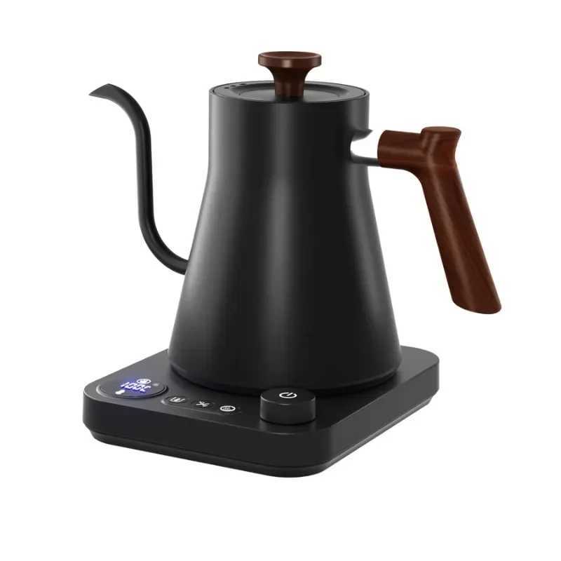 900ML electric gooseneck kettle 1200W handmade brewing coffee pot intelligent tea pot temperature control pot fast heating kettle 110V/220V Y241102