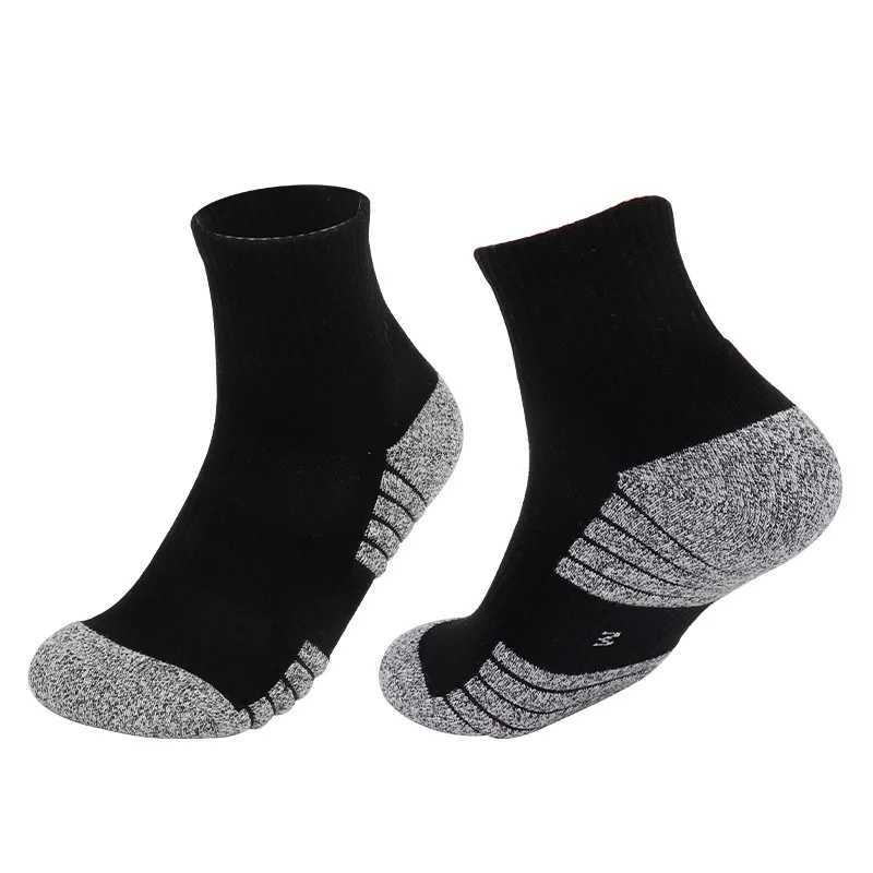 6 Pairs Outdoor Sports Socks Thickened Towel Bottomed Hiking Socks Sweat-Absorbing Short Tube Sports Running Socks Men Socks X250725