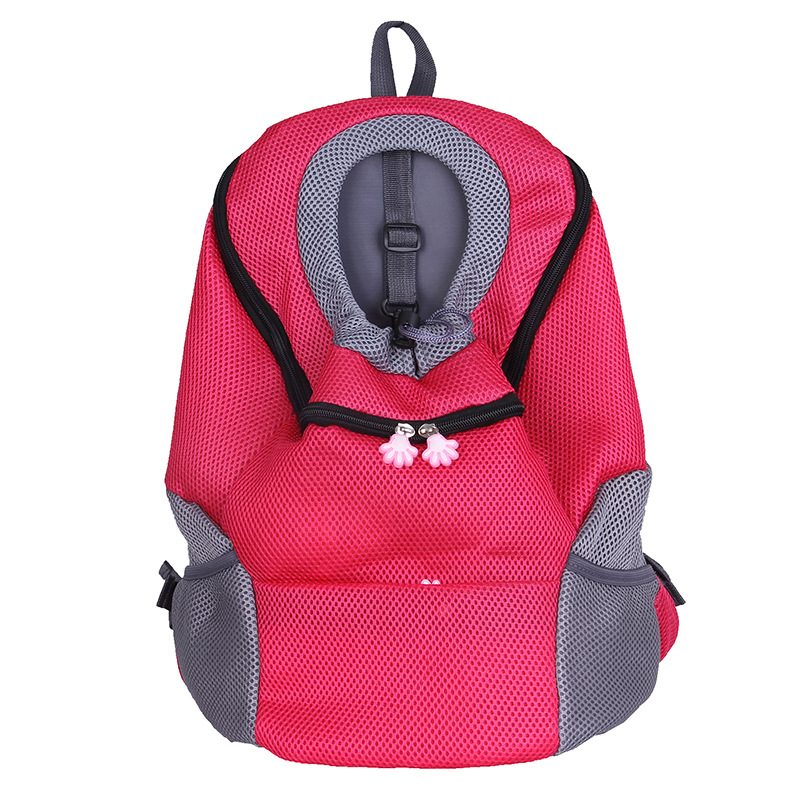 Pet Cats Dog Carrier Bag Carrier For Dogs Backpack Out Double Shoulder Portable Travel Backpack Outdoor Dog Carrier Bag Travel