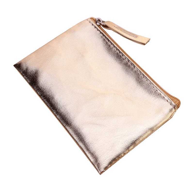 Fi Women Wallet Portable Key Storage Bag Card Holder Glossy Sier High-quality PU Leather Mini Zipper Coin PursesXJ241111