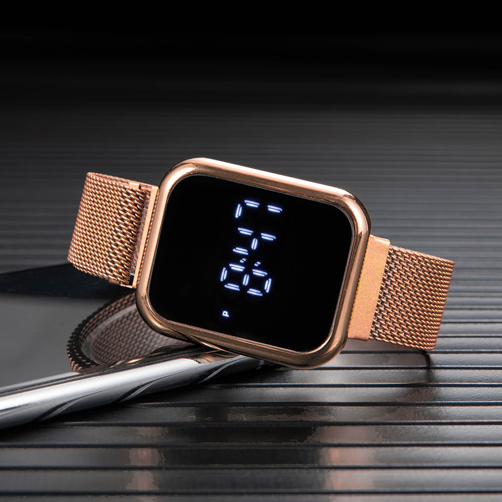 New Digital Lover Watches new Couple Watch Ladies Wristwatches Digital Watches for 2025 Men Women LED Electronic Clock Parejas