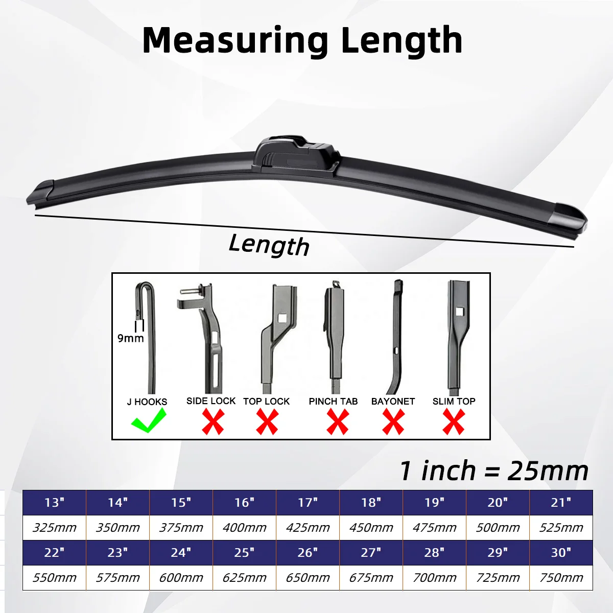 For LAND ROVER Freelander 1 MK1 1997-2006 Car Front Rear Wiper Blades Soft Rubber Windscreen Wipers Auto Windshield 21"+22"+14"