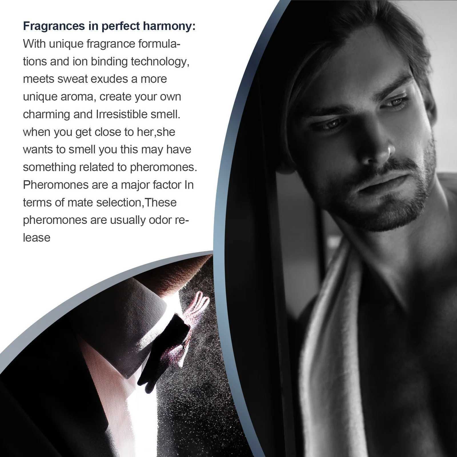 EELHOE mens perfume attracts women to work dating perfume pheromone long scent portable orange extract perfume 50mlW241102