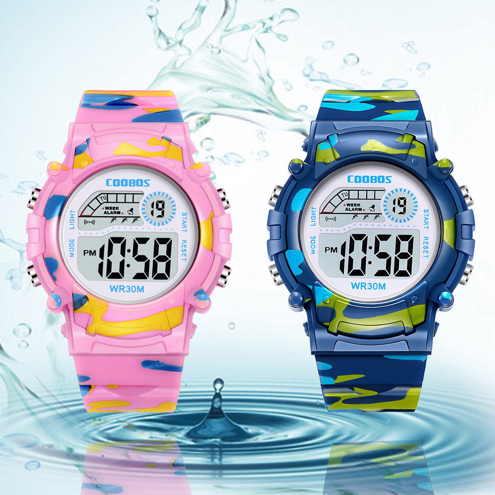 New 2025 Watch For Child Boy new Girl Sport Kids Watches Alarm Date Luminous Digital Waterproof Watches Student Electronic Clock