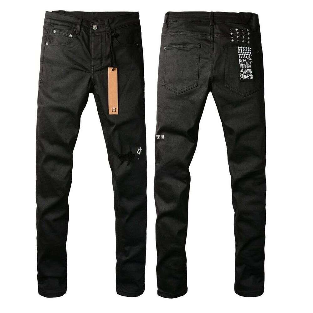Ksubi Jeans exclusivity Denim Trousers Mens Jeans Designer Jean Men Black Pants High-end Quality Straight Design Retro Shinny Casual Sweatpants Design