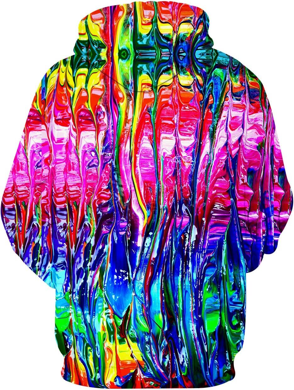 Hoodie for Mens Womens Unisex 3D Novelty Hoodies for Men Women Cool Graphic Pullover Sweatshirts with Pockets Dense lines Hoodies sweatshirt Pullover 