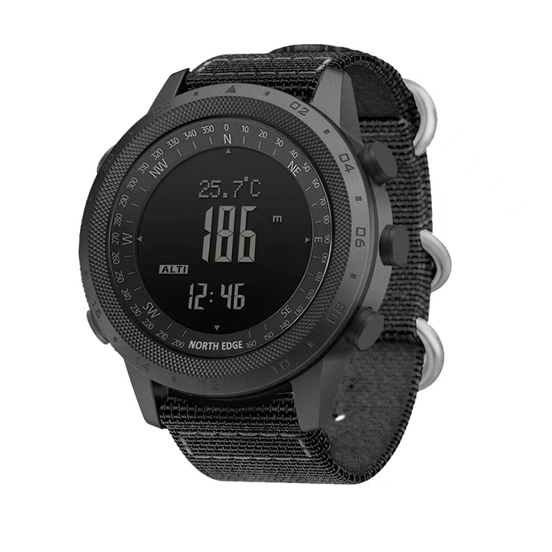 NORTH EDGE Desert Altimeter Barometer Compass Men Digital Watches Sports Running Clock Climbing Hiking Wristwatches Waterproof