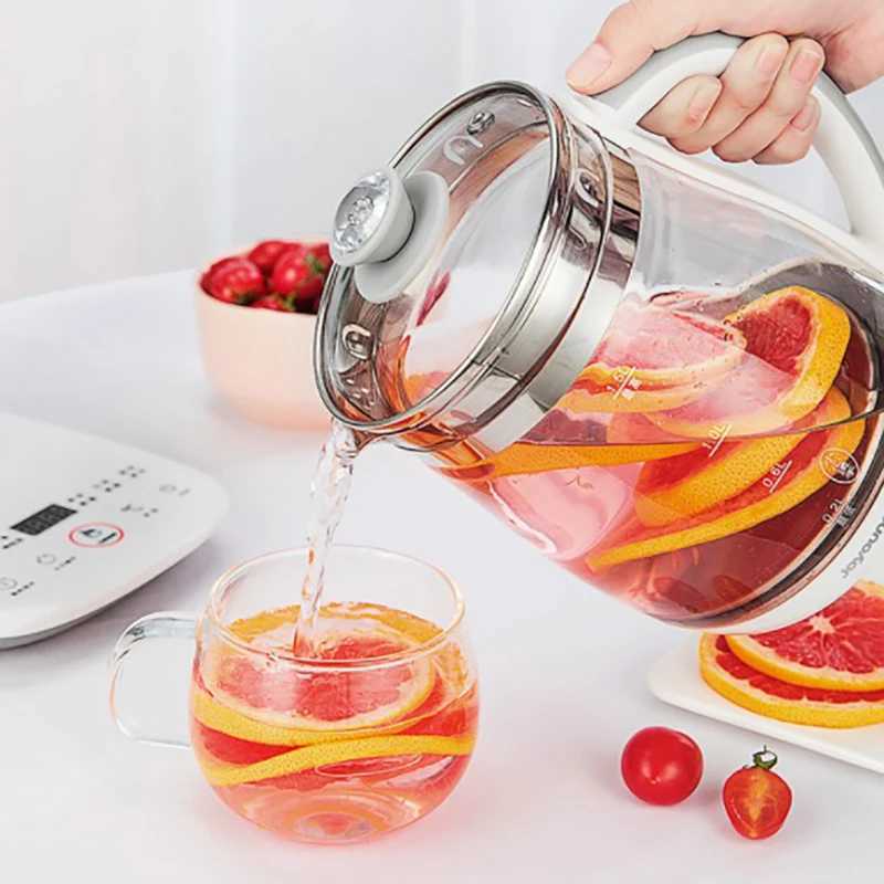 220V 1.5L household electric kettle automatic health pot portable mini Mti cookware tea and snack cookware Y241102