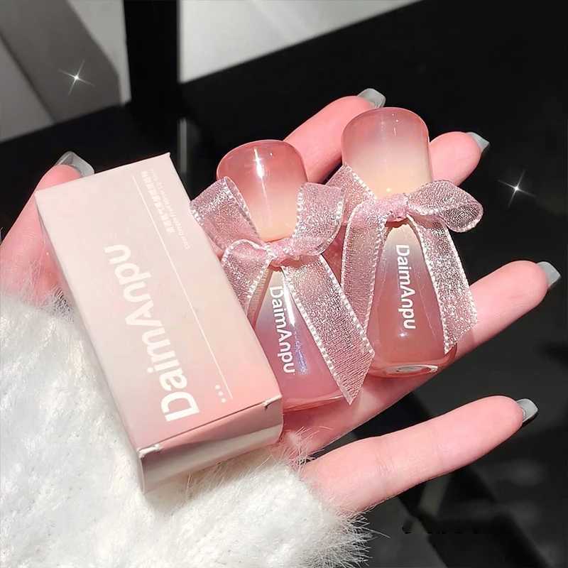 Mirror Watercolor Lip Color Moisturizing Sexy Tea Red Lip Color lipstick Makeup Lasting Color Stickless Cup Lip Color New W241101
