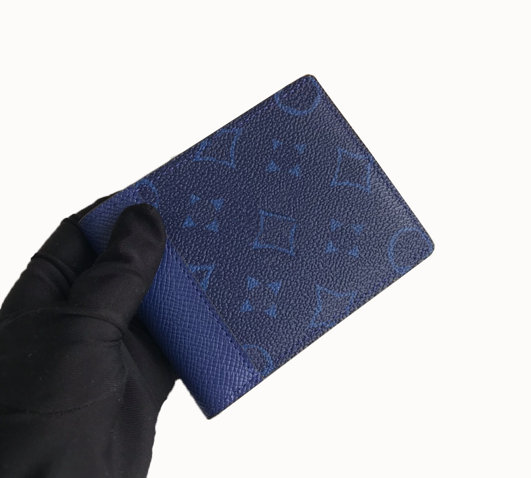 Designer Multiple Wallet for Mens Fashion Stylist Shadow Short Purse Classic Flowerw & Monogrammed Card Holder Premium Quality Brazza Small Clutch Bag with Box